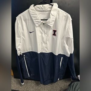 Nike Illinois Fighting Illini Quarter Zip Wondbreaker